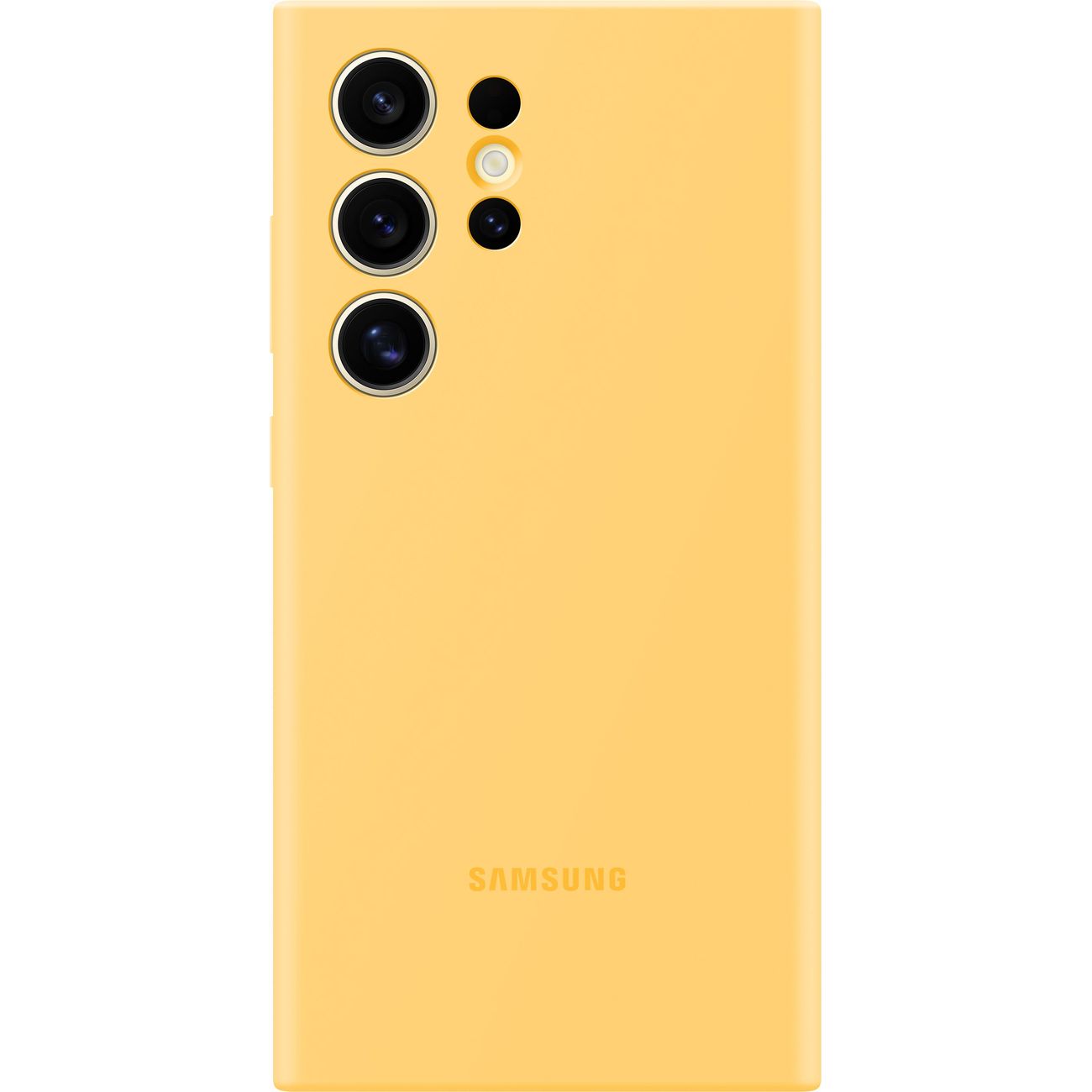 

Чехол Samsung Silicone Case для Galaxy S24 Ultra, желтый, Silicone Case