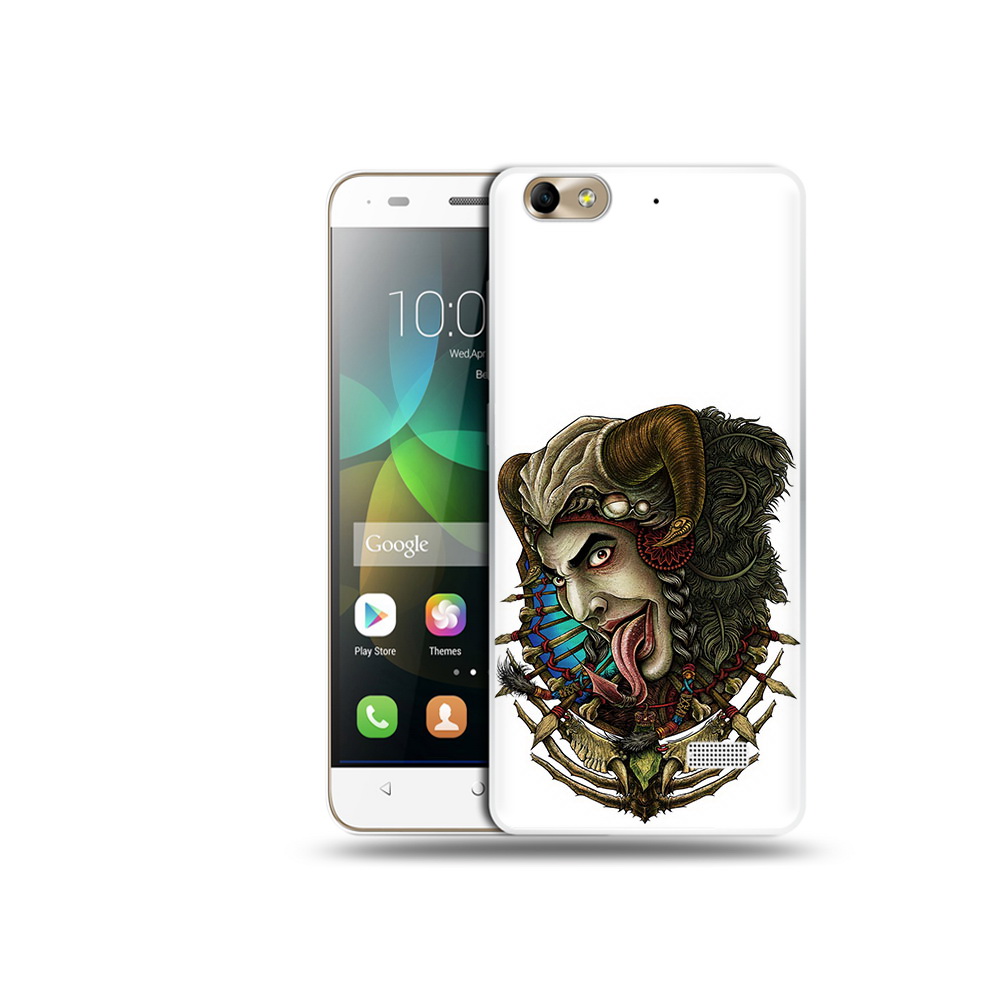 

Чехол MyPads Tocco для Honor 4C длинный язык (PT10946.43.330), Прозрачный, Tocco