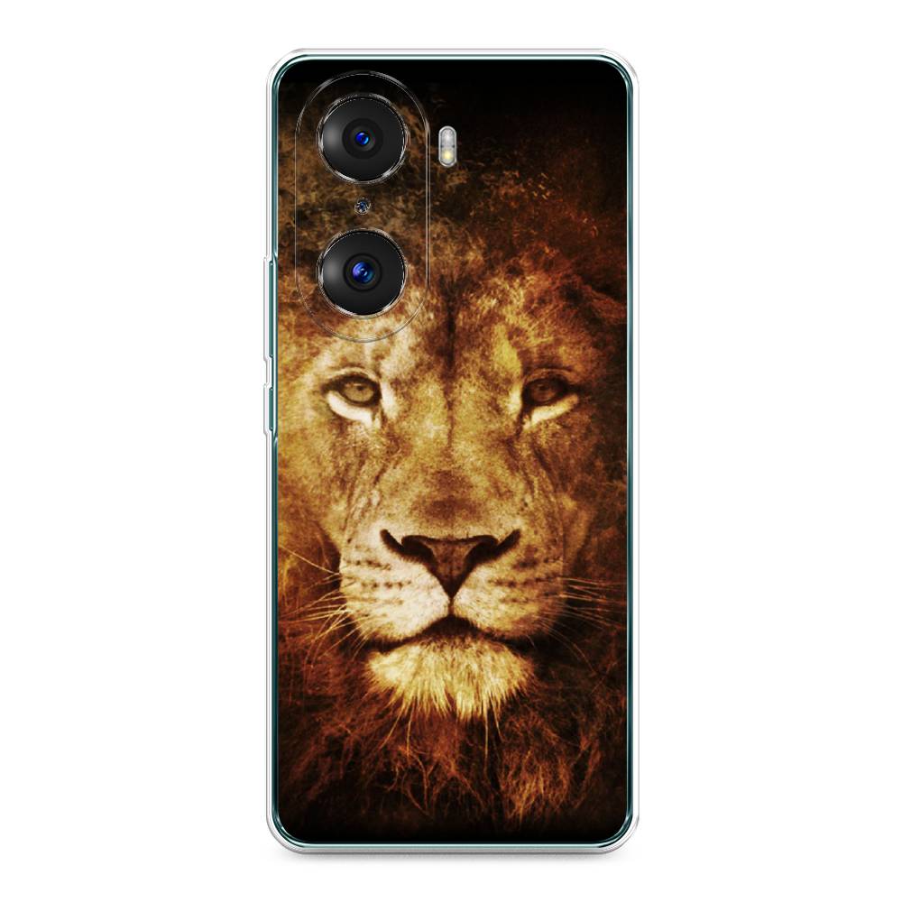 

Чехол на Honor 60 Pro "Лев", Черный;коричневый;желтый, 6106750-6