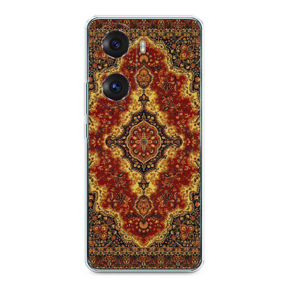 

Чехол на Honor 60 Pro "Ковер", Коричневый;золотистый;красный, 6106750-3