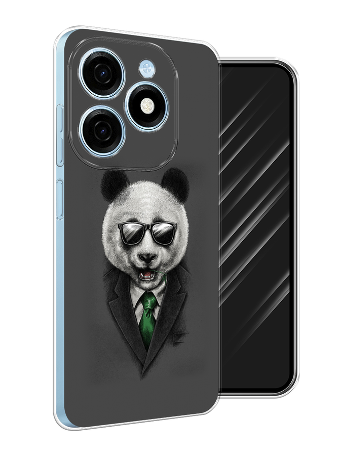 

Чехол Awog на Tecno Spark 20 "Деловая панда", 304750-1