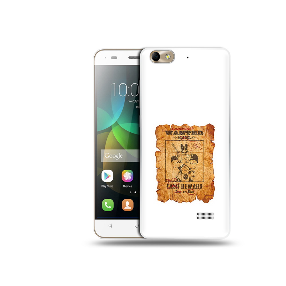 

Чехол MyPads Tocco для Honor 4C дедпул (PT10946.43.317), Прозрачный, Tocco