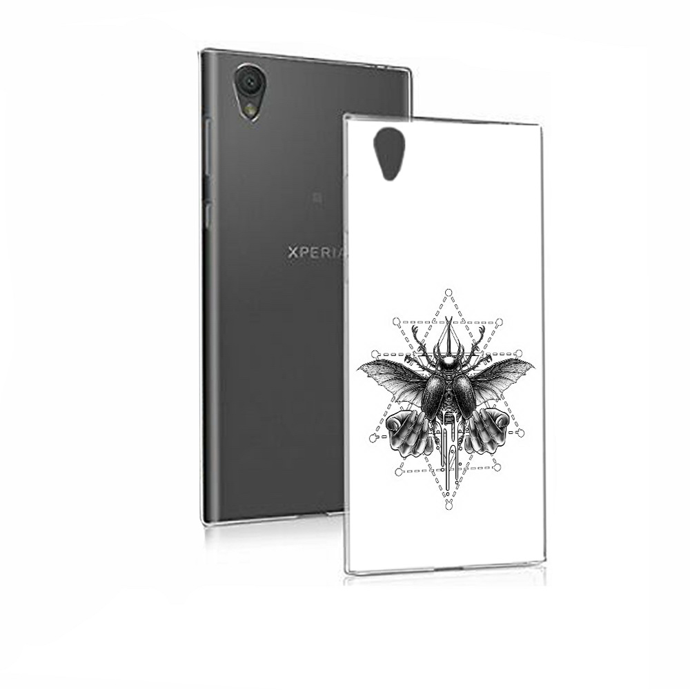 

Чехол MyPads Tocco для Sony Xperia E5 скарабей (PT50363.248.601), Прозрачный, Tocco