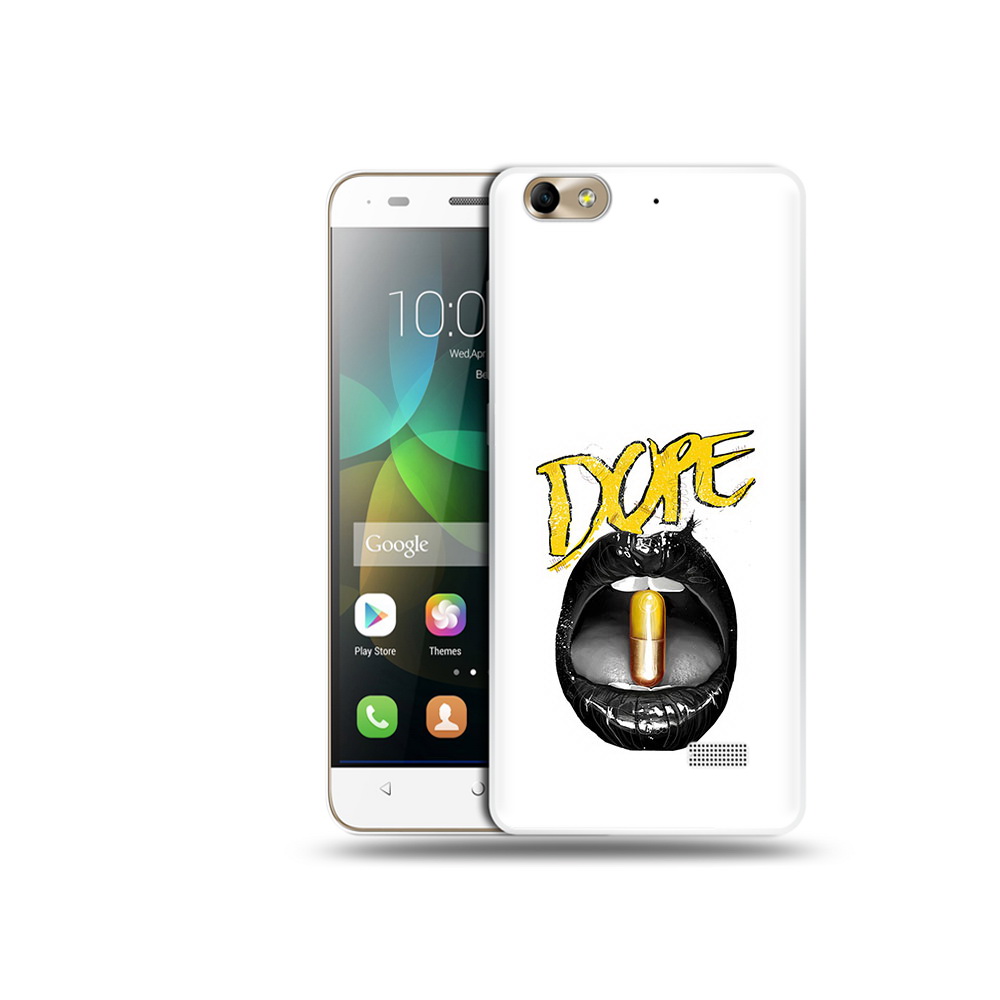 

Чехол MyPads Tocco для Honor 4C губы (PT10946.43.303), Прозрачный, Tocco