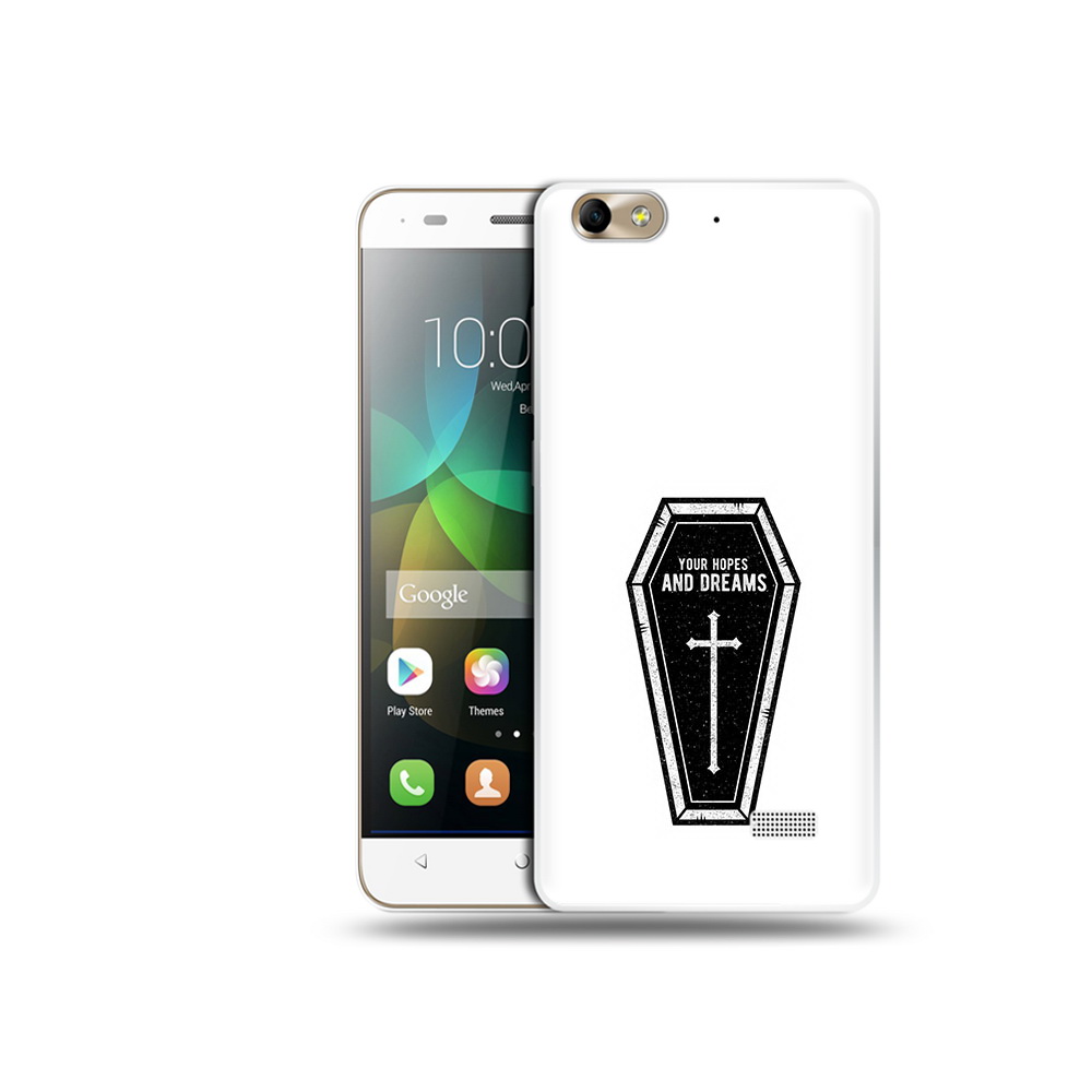 

Чехол MyPads Tocco для Honor 4C гроб с мечтами (PT10946.43.299), Прозрачный, Tocco