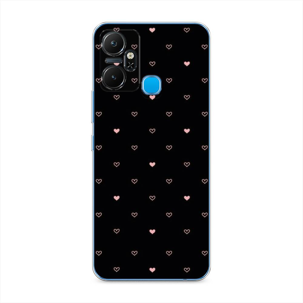 

Чехол Awog "Черный фон и сердечки" на Infinix Smart 6 Plus / Инфиникс Смарт 6 Плюс, Розовый;серый;черный, 3102350-3