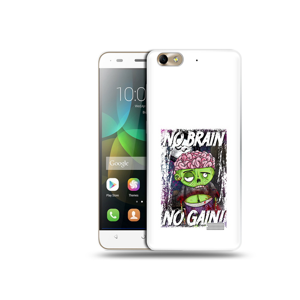 

Чехол MyPads Tocco для Honor 4C глупый зомби (PT10946.43.289), Прозрачный, Tocco