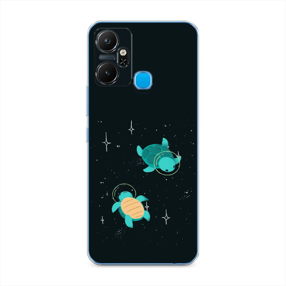 

Чехол Awog "Черепашки космонавты" на Infinix Smart 6 Plus / Инфиникс Смарт 6 Плюс, Черный;синий, 3102350-4