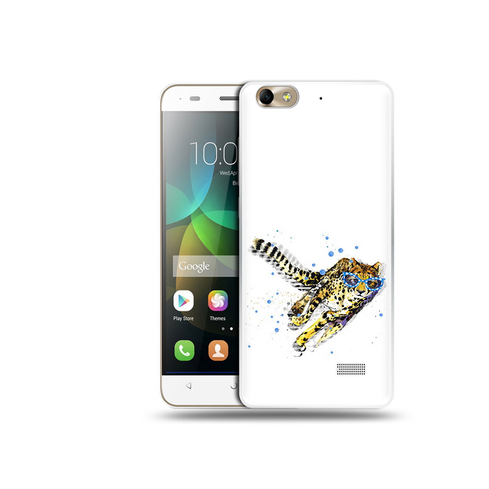 

Чехол MyPads Tocco для Honor 4C гепард в очках (PT10946.43.287), Прозрачный, Tocco