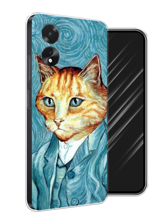 

Чехол Awog на Oppo A38 "Кот Ван Гог", Голубой;коричневый, 2515350-1