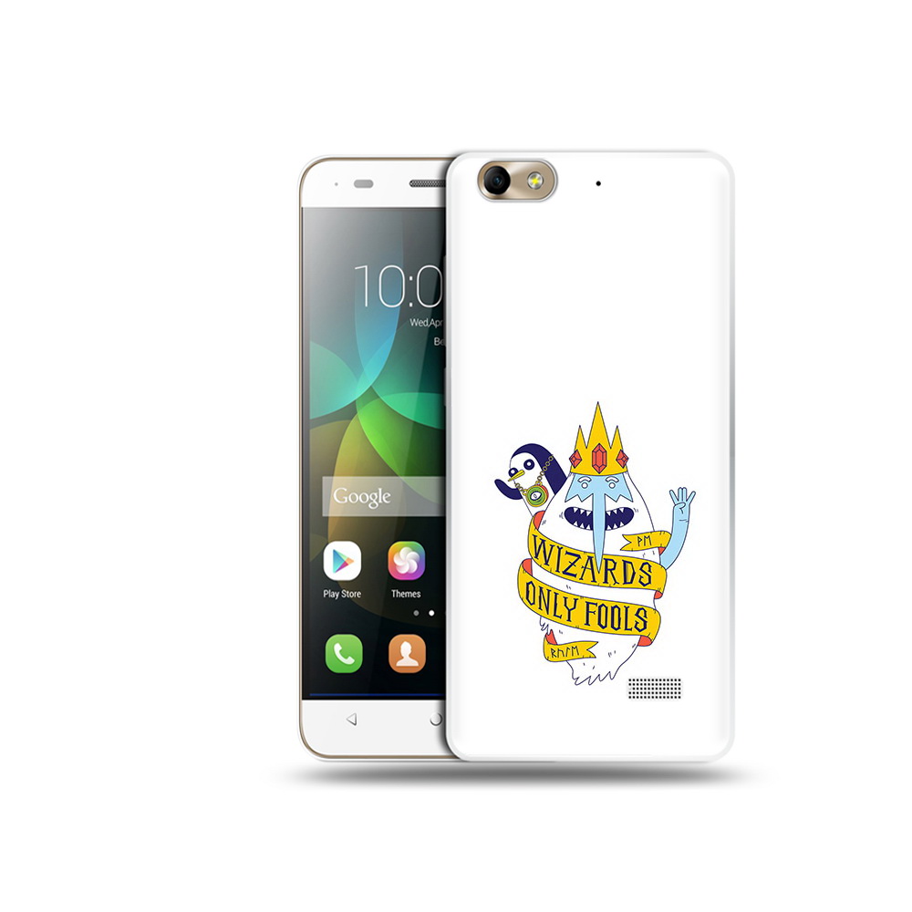 

Чехол MyPads Tocco для Honor 4C время приключений снежный король (PT10946.43.278), Прозрачный, Tocco