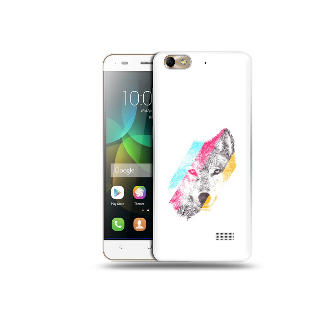 

Чехол MyPads Tocco для Honor 4C волк градиент (PT10946.43.268), Прозрачный, Tocco