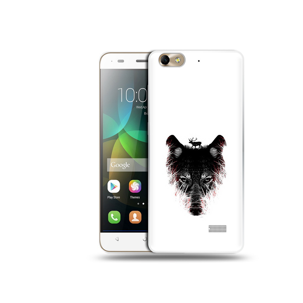 

Чехол MyPads Tocco для Honor 4C волк в траве (PT10946.43.267), Прозрачный, Tocco
