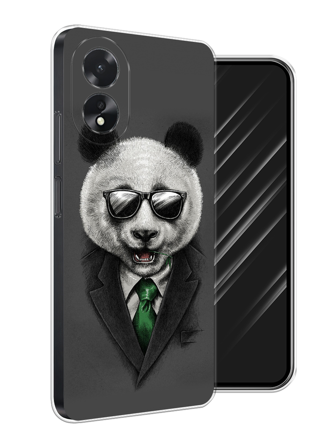 

Чехол Awog на Oppo A38 "Деловая панда", Серый;зеленый, 2515350-1