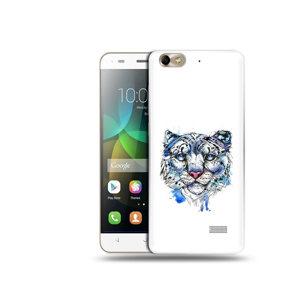 

Чехол MyPads Tocco для Honor 4C водяной тигр (PT10946.43.263), Прозрачный, Tocco