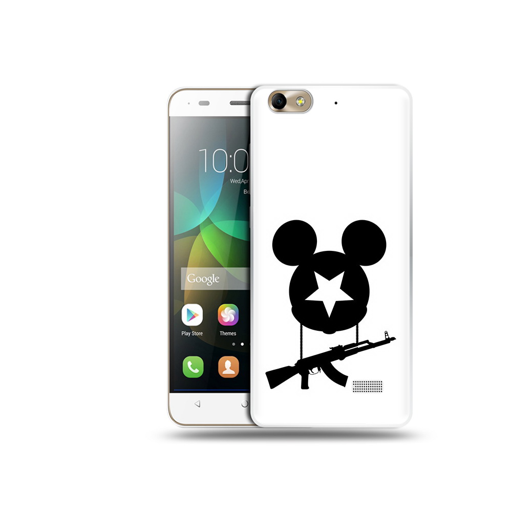 

Чехол MyPads Tocco для Honor 4C АК Микки (PT10946.43.26), Прозрачный, Tocco