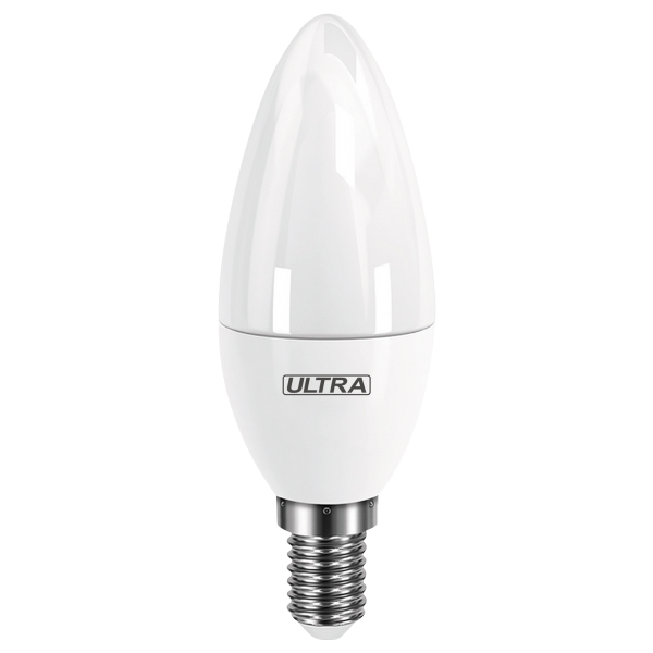 фото Светодиодная лампа ultra led с37 8, 5w e14 3000k