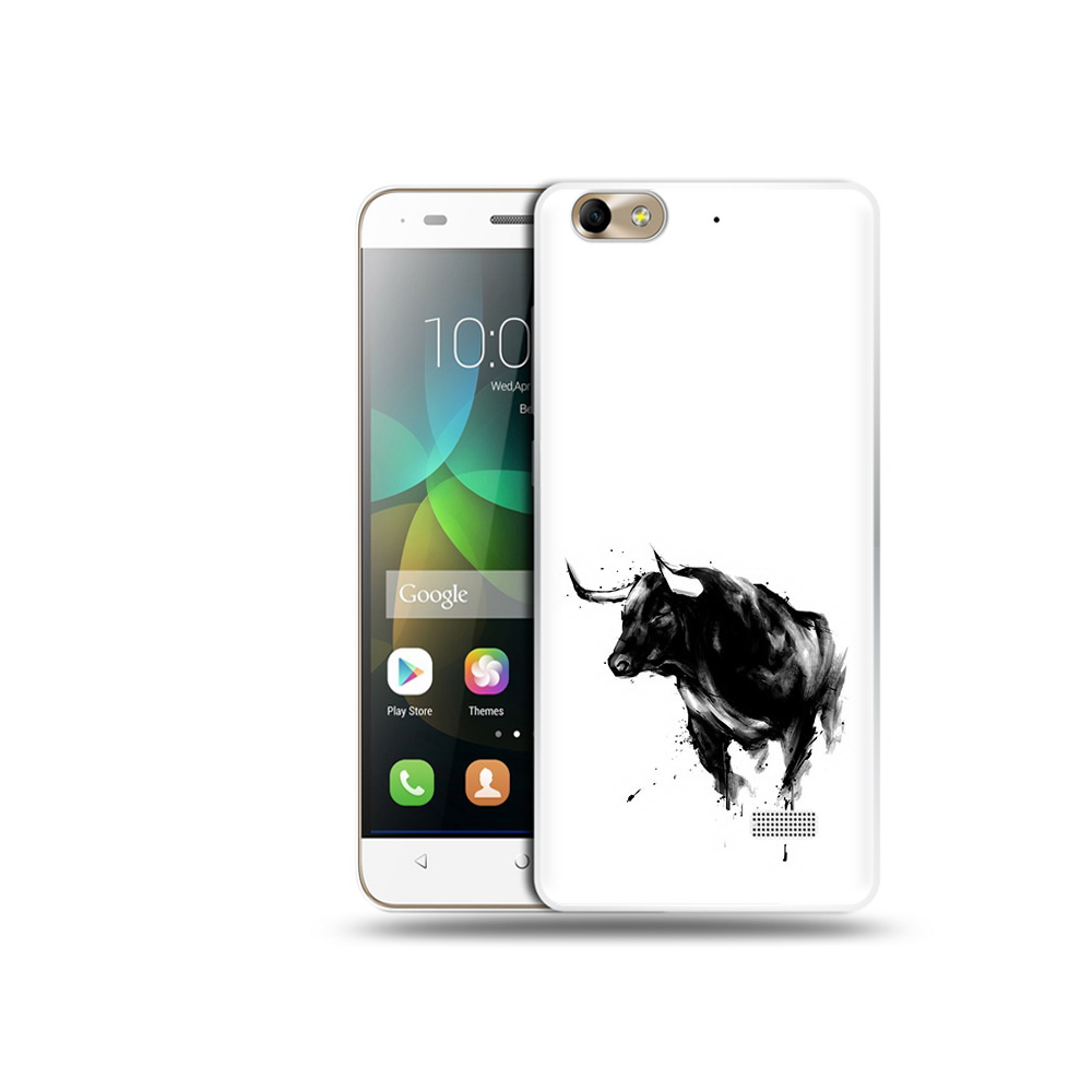 

Чехол MyPads Tocco для Honor 4C бык (PT10946.43.254), Прозрачный, Tocco
