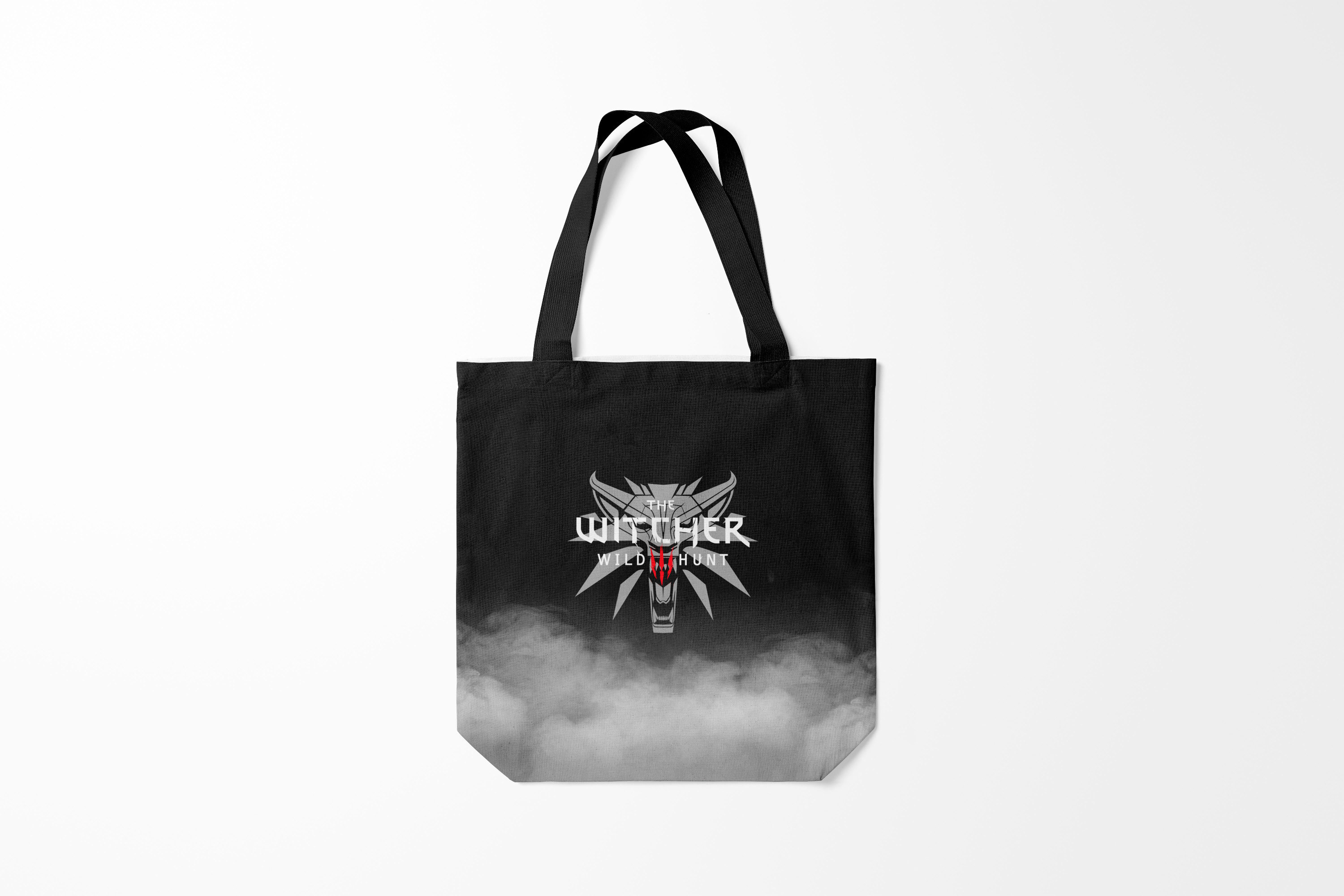 

Сумка шoппер унисекс Burnettie The Witcher ВЕДЬМАК ЭМБЛЕМА В ДЫМУ SMOKE, черный, The Witcher ВЕДЬМАК ЭМБЛЕМА В ДЫМУ SMOKE
