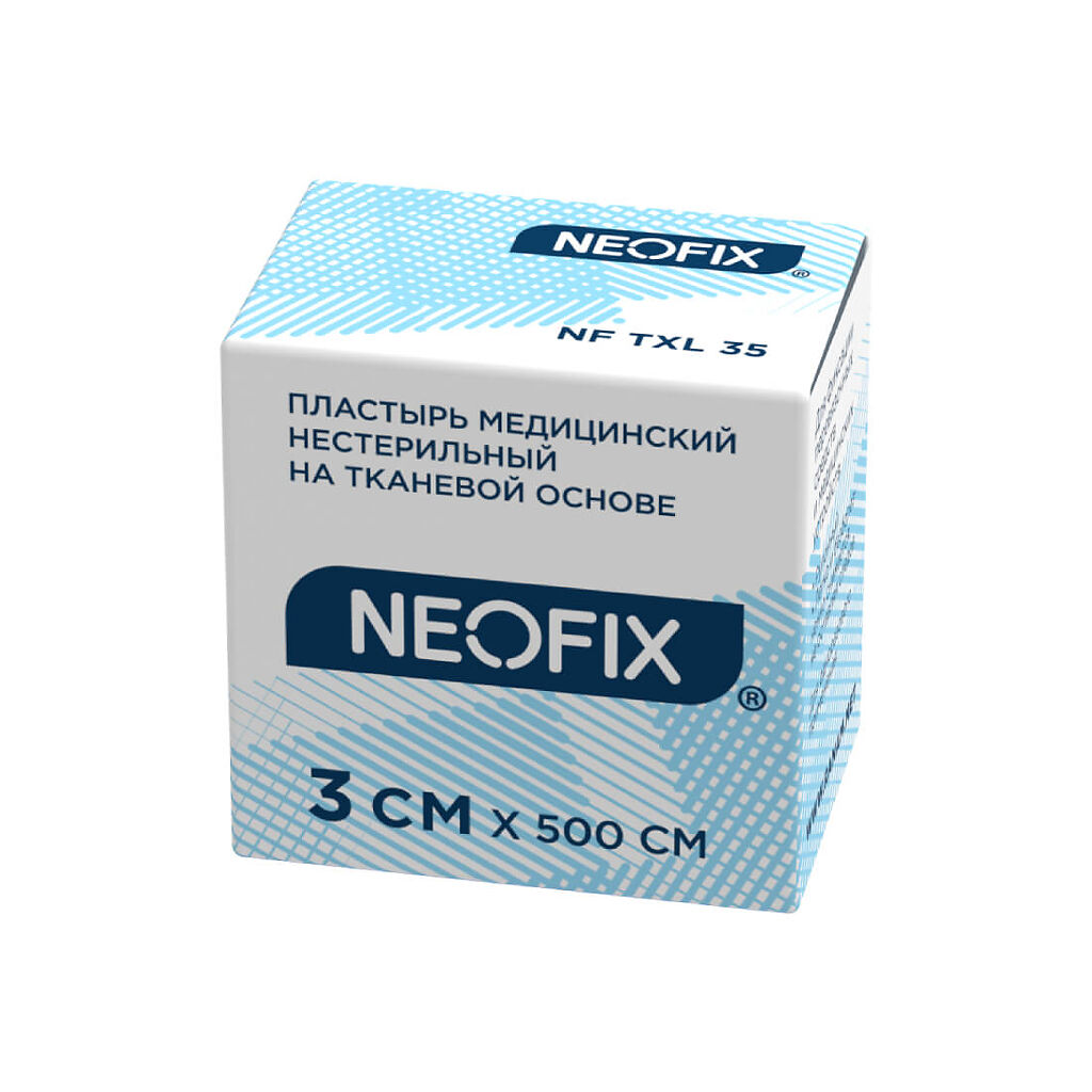 Пластырь медицинский на тканевой основе Neofix TXL 3х500 см
