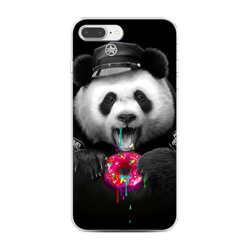 

Чехол Awog на Apple iPhone 8 Plus / Айфон 8 Plus "Панда police", Разноцветный, 10950-2