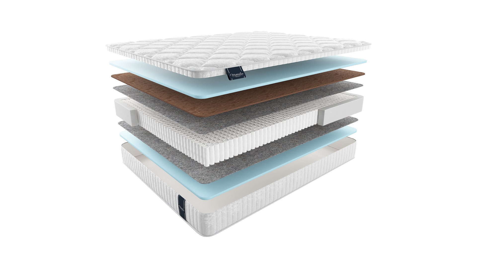 

Матрас Materlux Jardine Multi 120х200х21 см, Белый, Jardine Multi