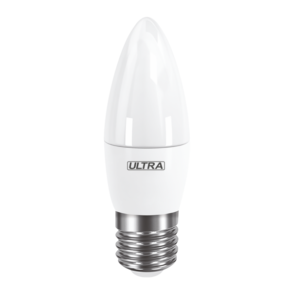 Светодиодная лампа ULTRA LED С37 7W E27 3000K
