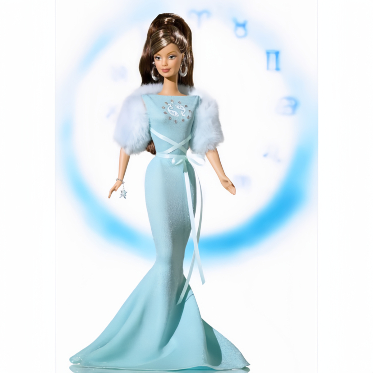 

Кукла Барби коллекционная Barbie Знаки Зодиака Весы Брюнетка