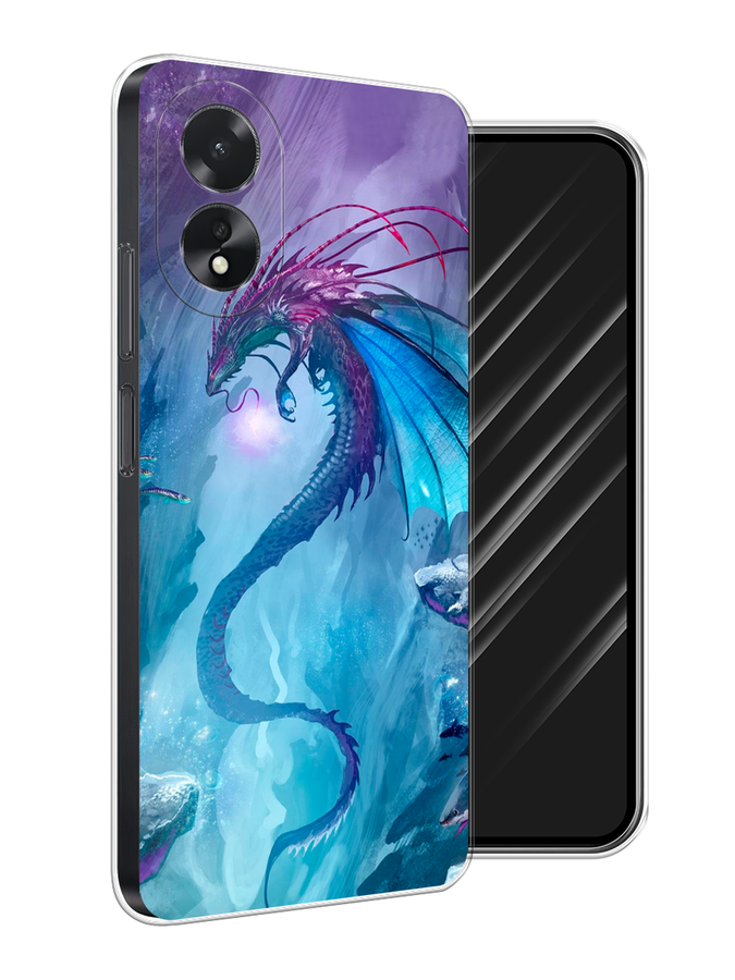 

Чехол Awog на Oppo A38 "Водный дракон", Голубой;фиолетовый;синий, 2515350-1