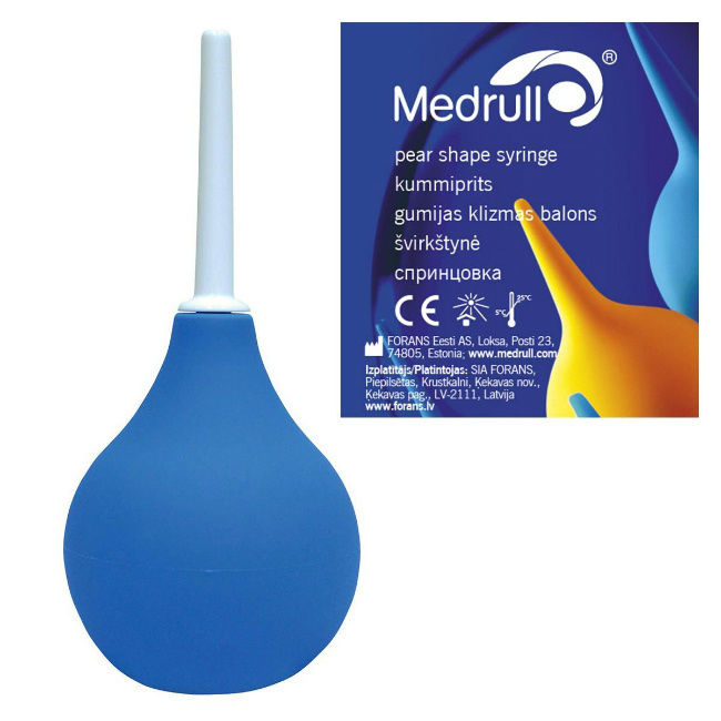 Купить Спринцовка пластизольная поливинилхлоридная для медицинских процедур тип б Medrull 90 мл