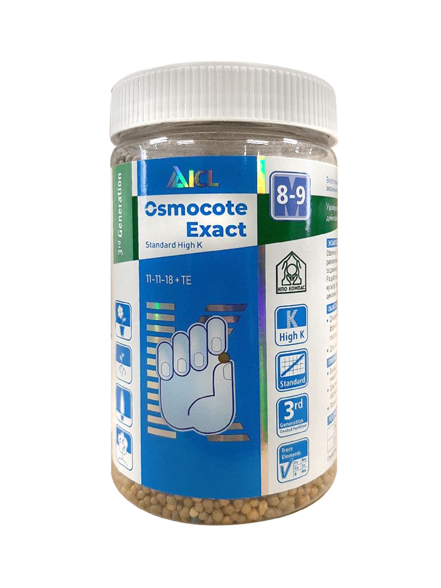 

Минеральное удобрение комплексное Osmocote Exact High K 11-11-18+1,5MgO+МЭ 301603 700 г