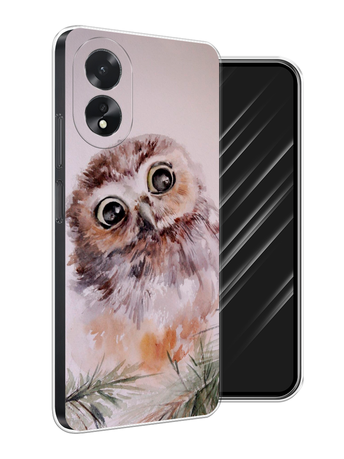 

Чехол Awog на Oppo A38 "Сова на розовом", Розовый;коричневый, 2515350-1