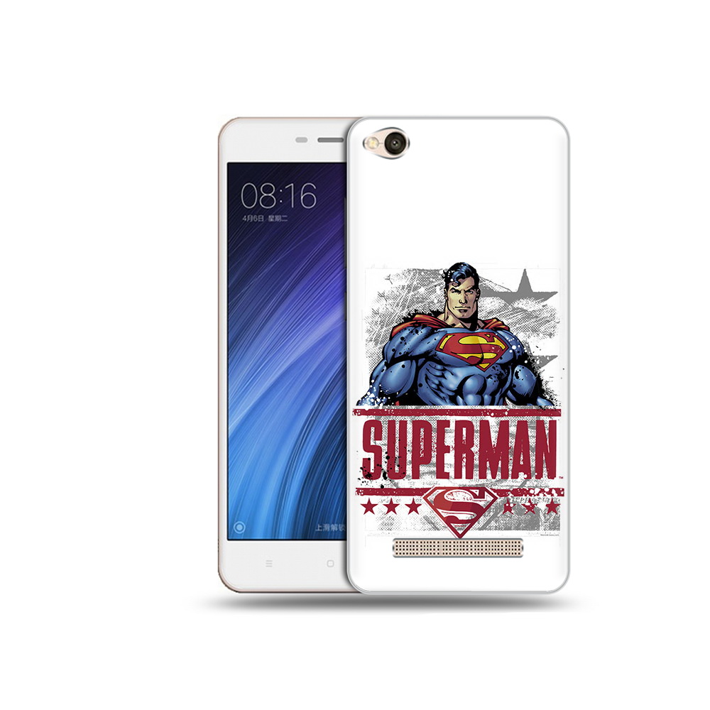 Чехол MyPads Tocco для Xiaomi Redmi 4A рисунок супермен (PT46130.318.583)