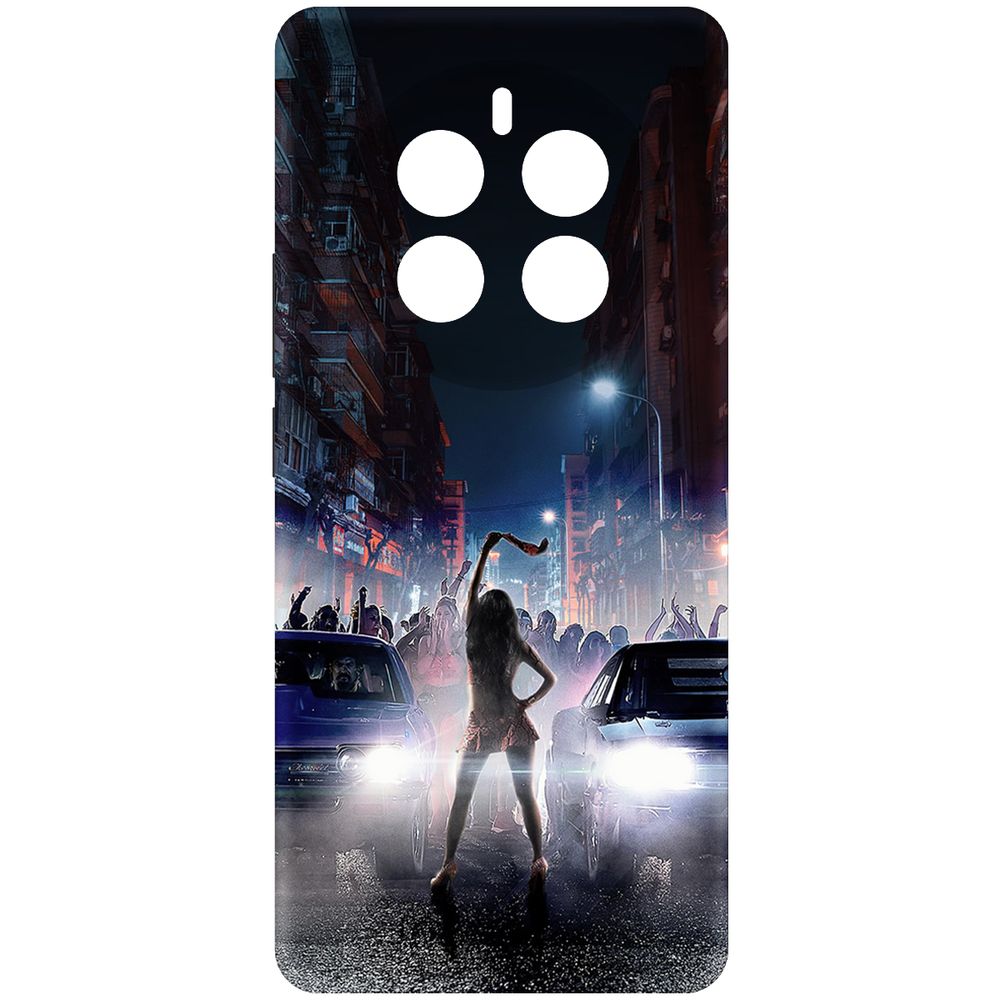

Чехол-накладка Krutoff Soft Case Форсаж. Стритрейсинг для Realme 12 Pro+ 5G черный