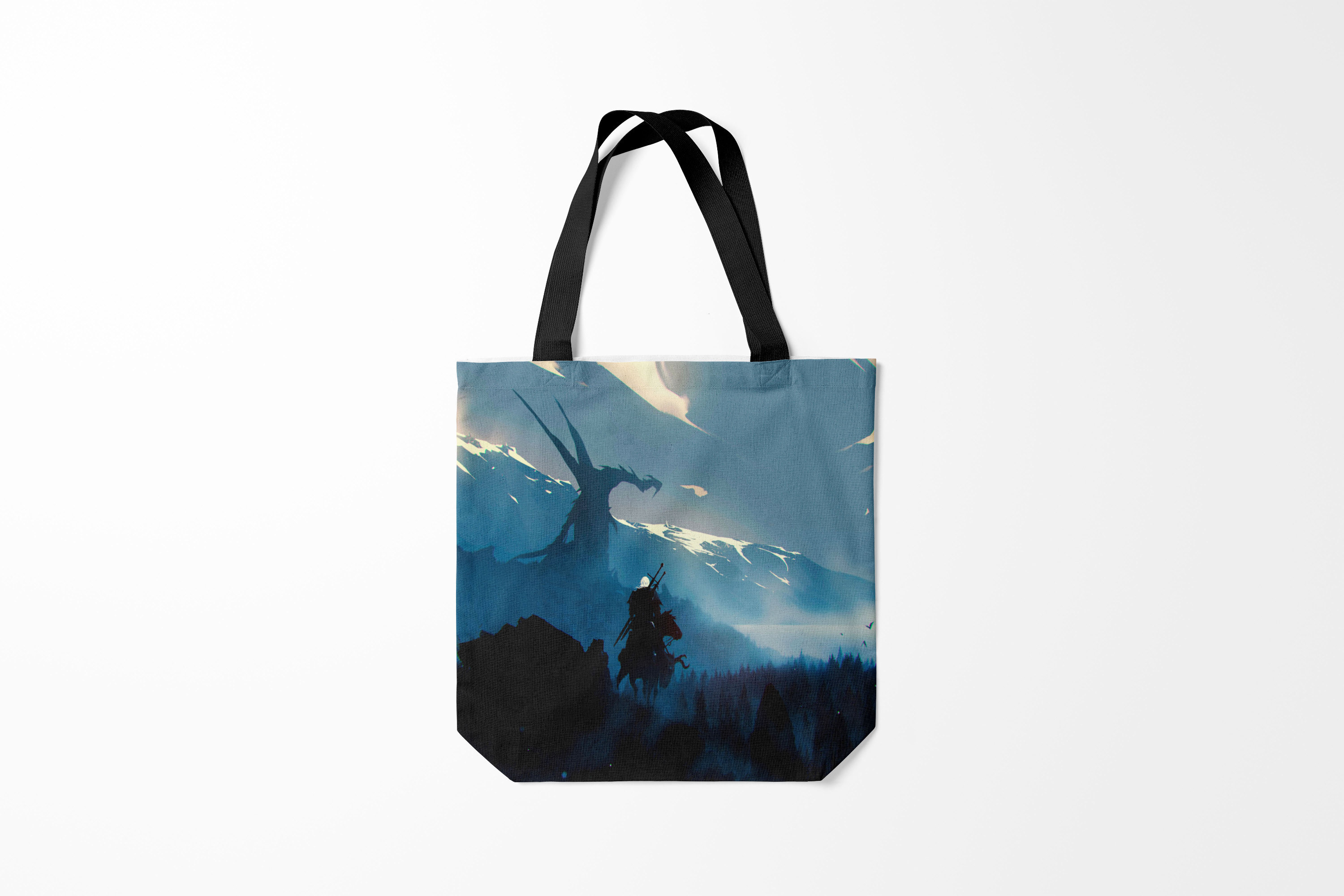 

Сумка шoппер унисекс Burnettie The Witcher ВЕДЬМАК, разноцветный, The Witcher ВЕДЬМАК