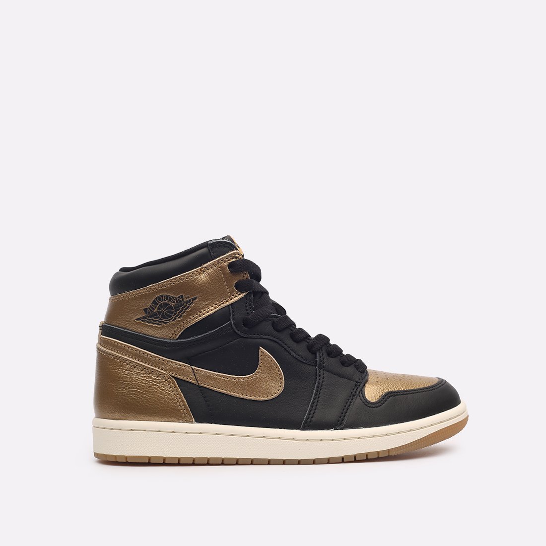 

Кеды мужские Jordan 1 Retro High OG черные 9 US, Черный, 1 Retro High OG