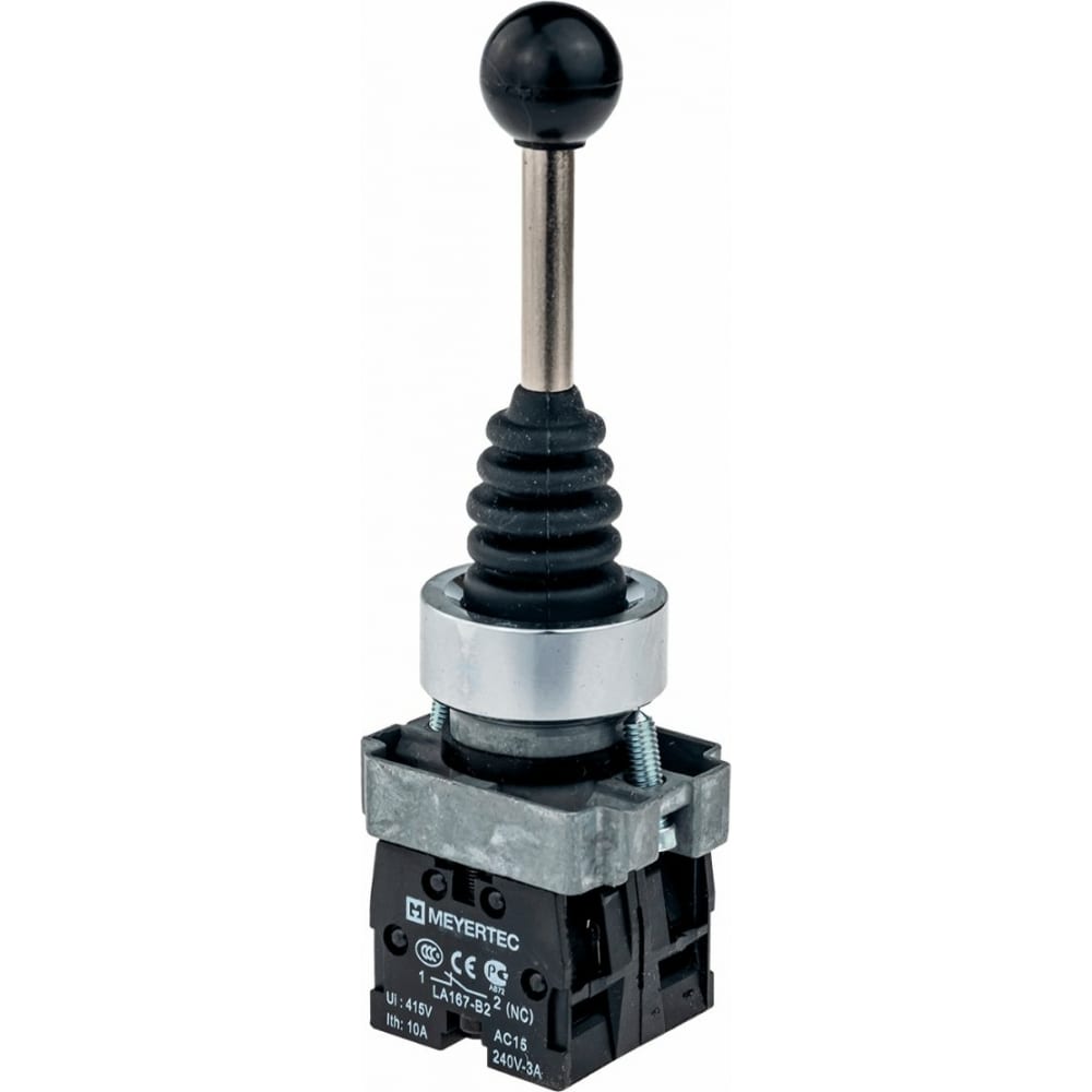 

MEYERTEC Джойстик в сборе, 2NO, 2 полож. возвр. , мет. MTB2-PA22 арт. 00000079425, Черный