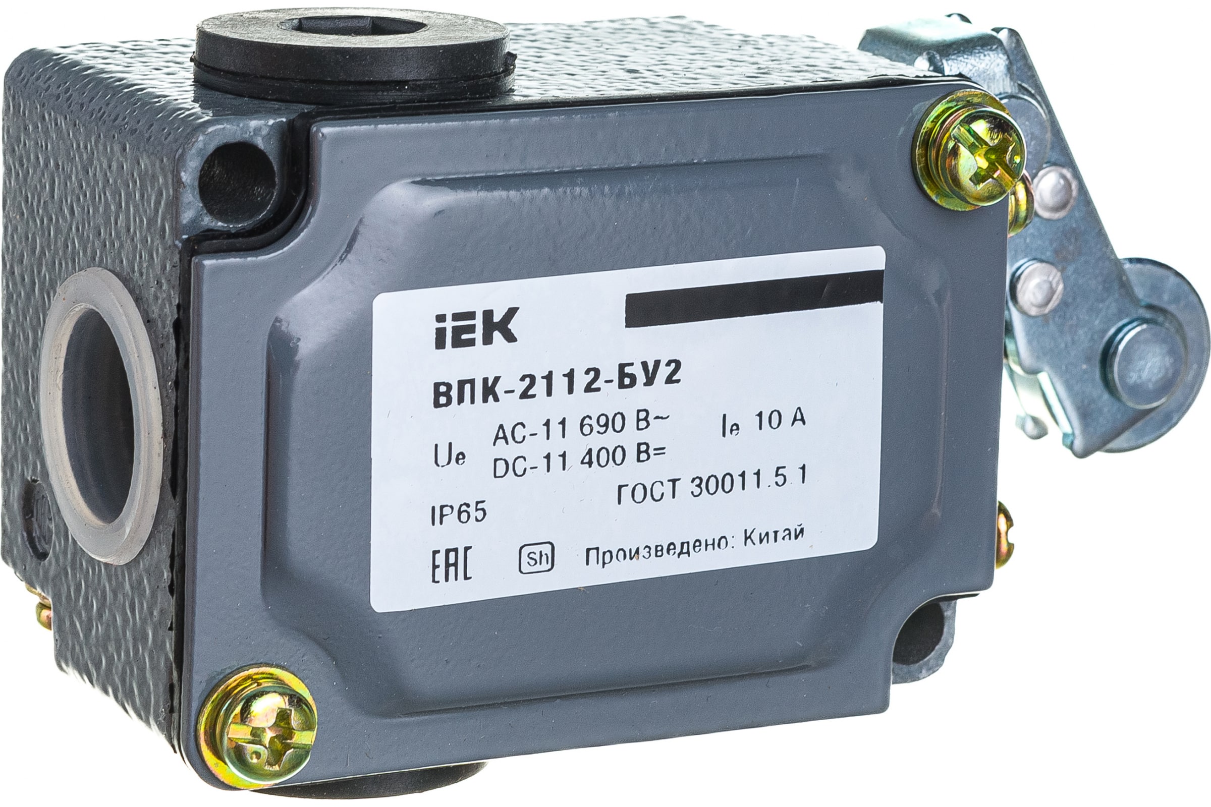 

IEK ВПК-2112-БУ2, рычаг с роликом, IP65, KV-1-2112-1