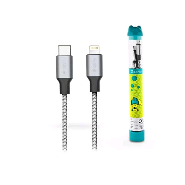 

Кабель Devia Bubble Fish PD Cable (1M.3A.) - Black