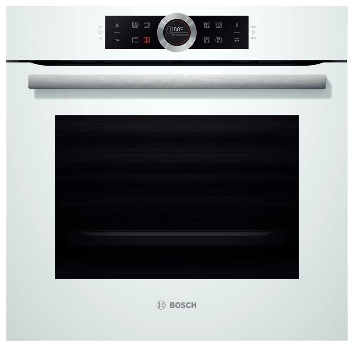 Встраиваемый электрический духовой шкаф Bosch HBG672BW1S White коротко о главном леви в