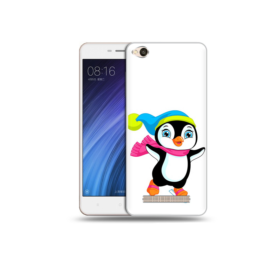 

Чехол MyPads Tocco для Xiaomi Redmi 4A пингвин на коньках (PT46130.318.540), Прозрачный, Tocco