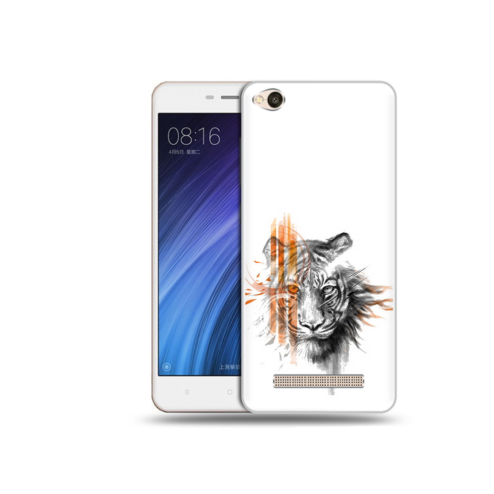 

Чехол MyPads Tocco для Xiaomi Redmi 4A огненный тигр (PT46130.318.526), Прозрачный, Tocco