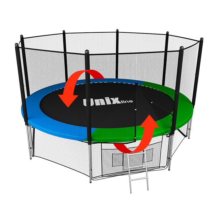 

Батут Unix Line 14 ft Classic (outside), Черный, 14 ft Classic (outside)