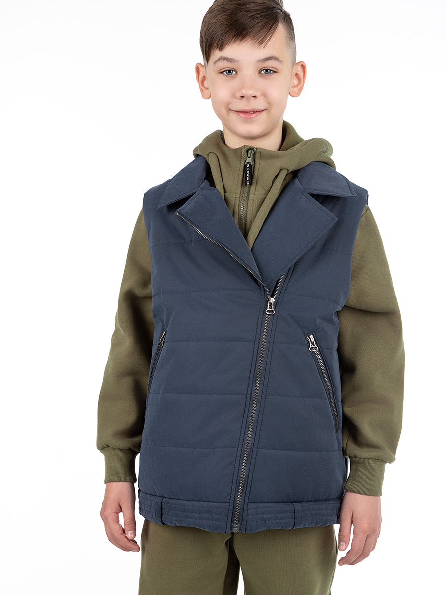 

Жилет детский NIKASTYLE 9м7924, синий, 164, 9м7924