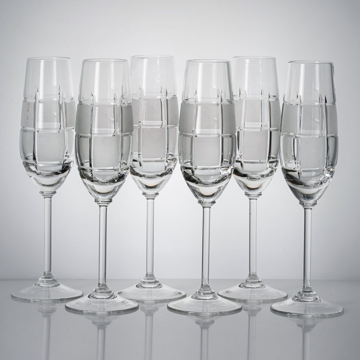 Набор бокалов для шампанского 160 гр. 6 шт. Неман 8560 900/176
