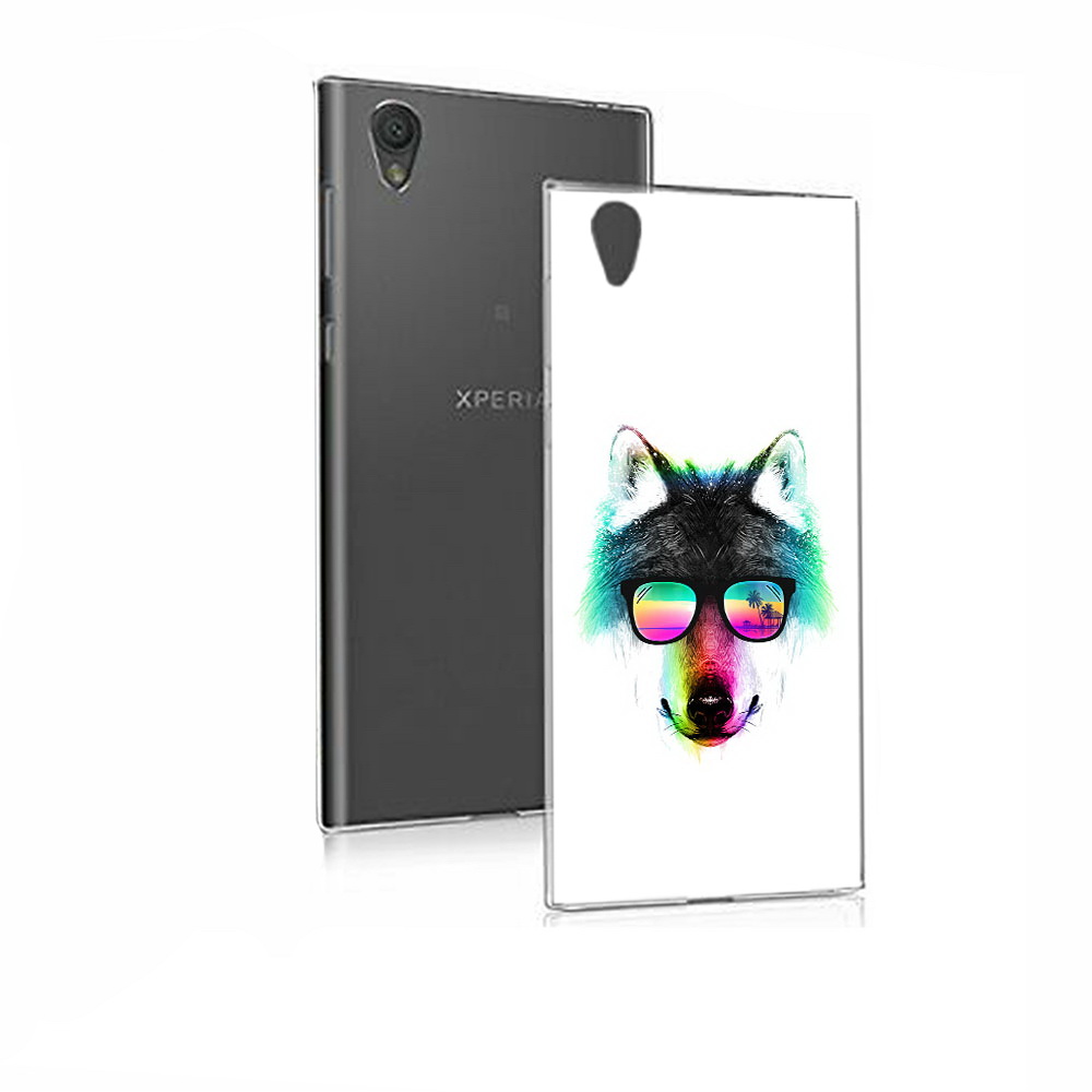 

Чехол MyPads Tocco для Sony Xperia E5 радужный волк (PT50363.248.567), Прозрачный, Tocco