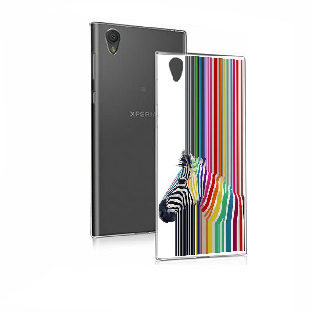 

Чехол MyPads Tocco для Sony Xperia E5 радужная зебра (PT50363.248.565), Прозрачный, Tocco