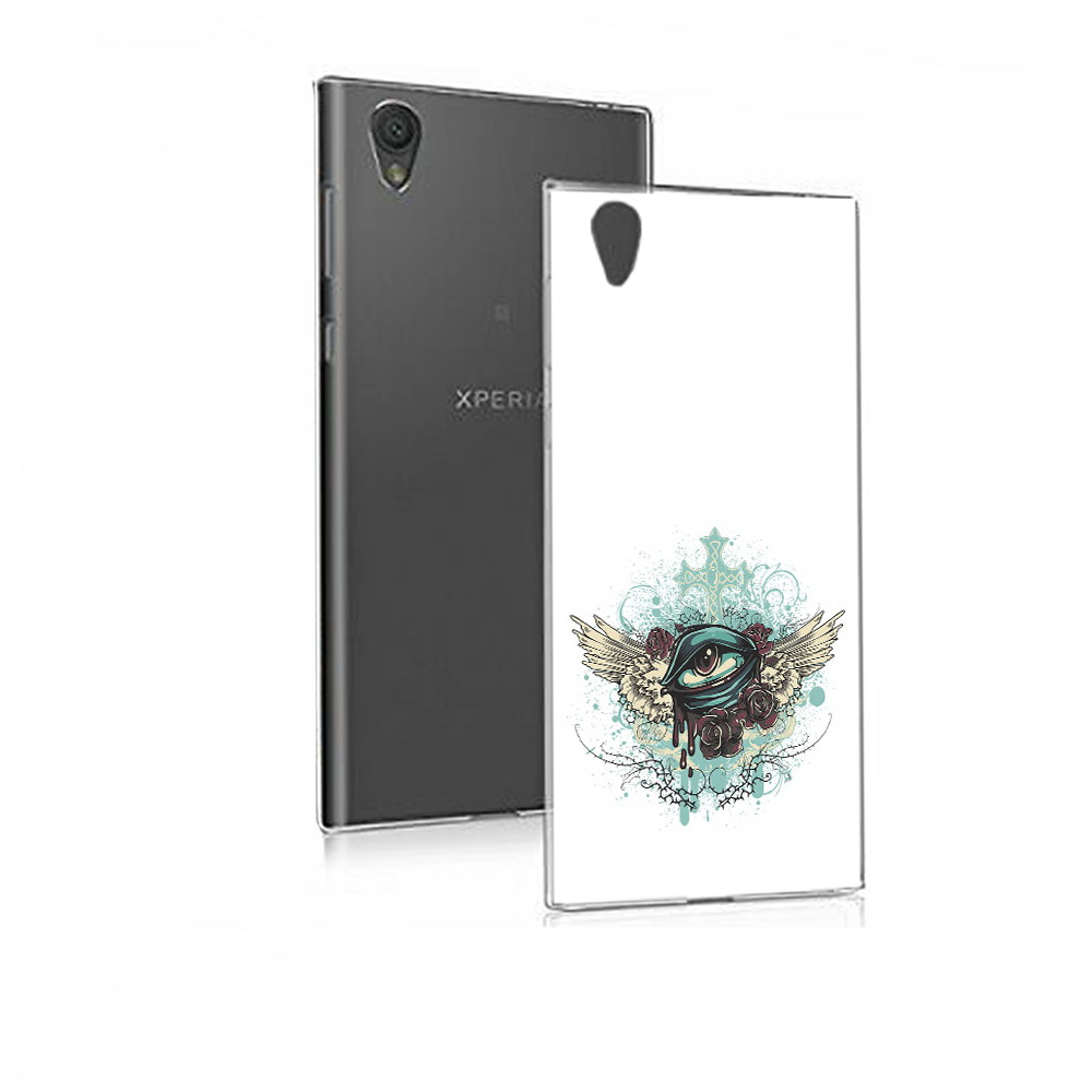 

Чехол MyPads Tocco для Sony Xperia E5 плачущий глаз с крыльями (PT50363.248.544), Прозрачный, Tocco