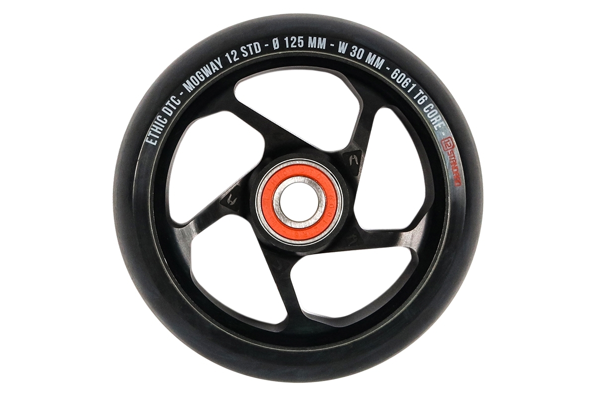 Колесо с подшип. для сам. Ethic mogway wheel 125 12std - black