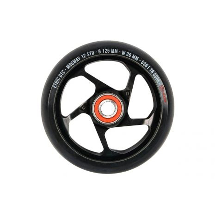 Колесо с подшип. для сам. Ethic mogway wheel 125 12std - black